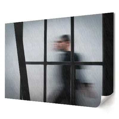 Tablou canvas modern Lumea încețoșată de afară