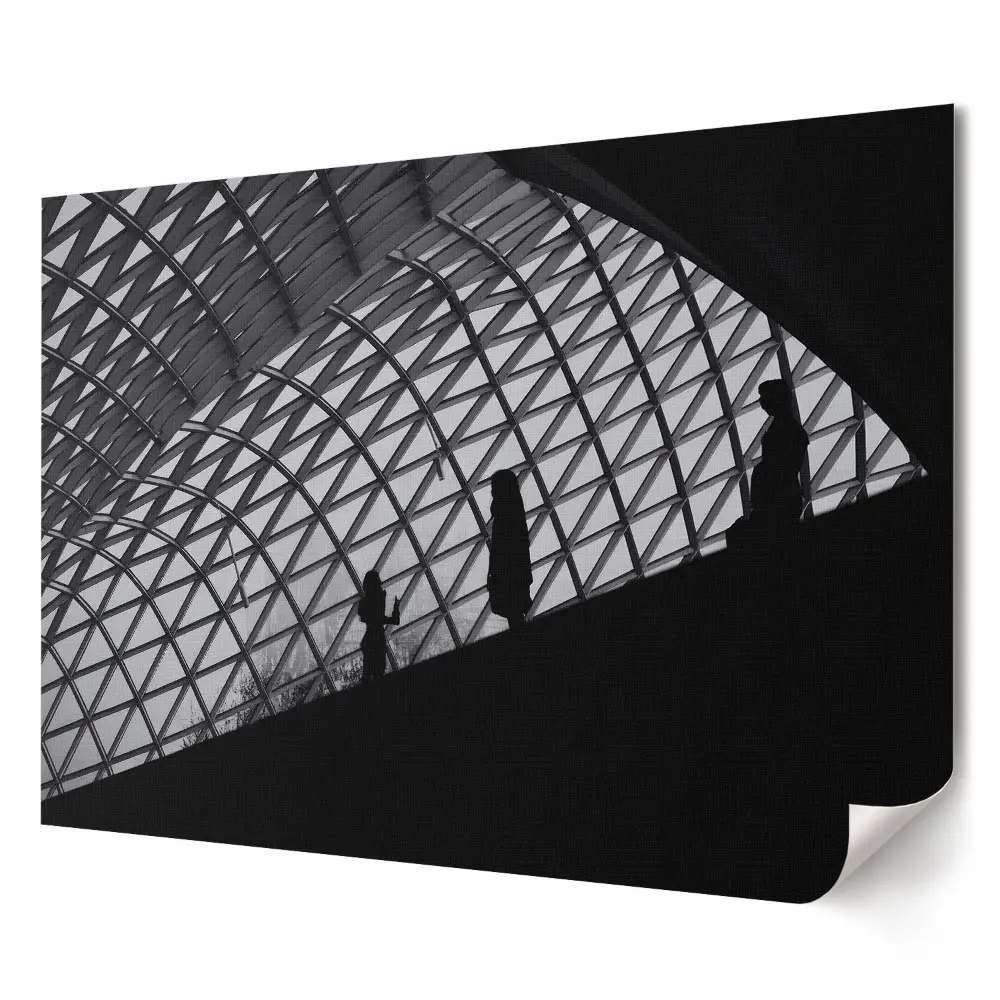 Tablou canvas modern Umbre în arhitectura modernă din sticlă