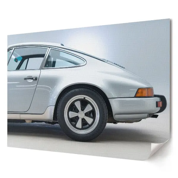 Poster de perete cu silueta unui Porsche clasic