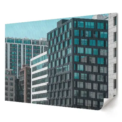 Poster de perete elegant cu arhitectură urbană modernă