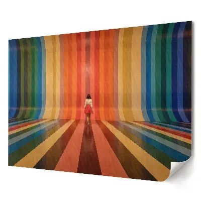 Poster pentru living O cale colorată către o destinație necunoscută