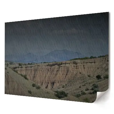 Poster de perete elegant cu peisaj montan și vale