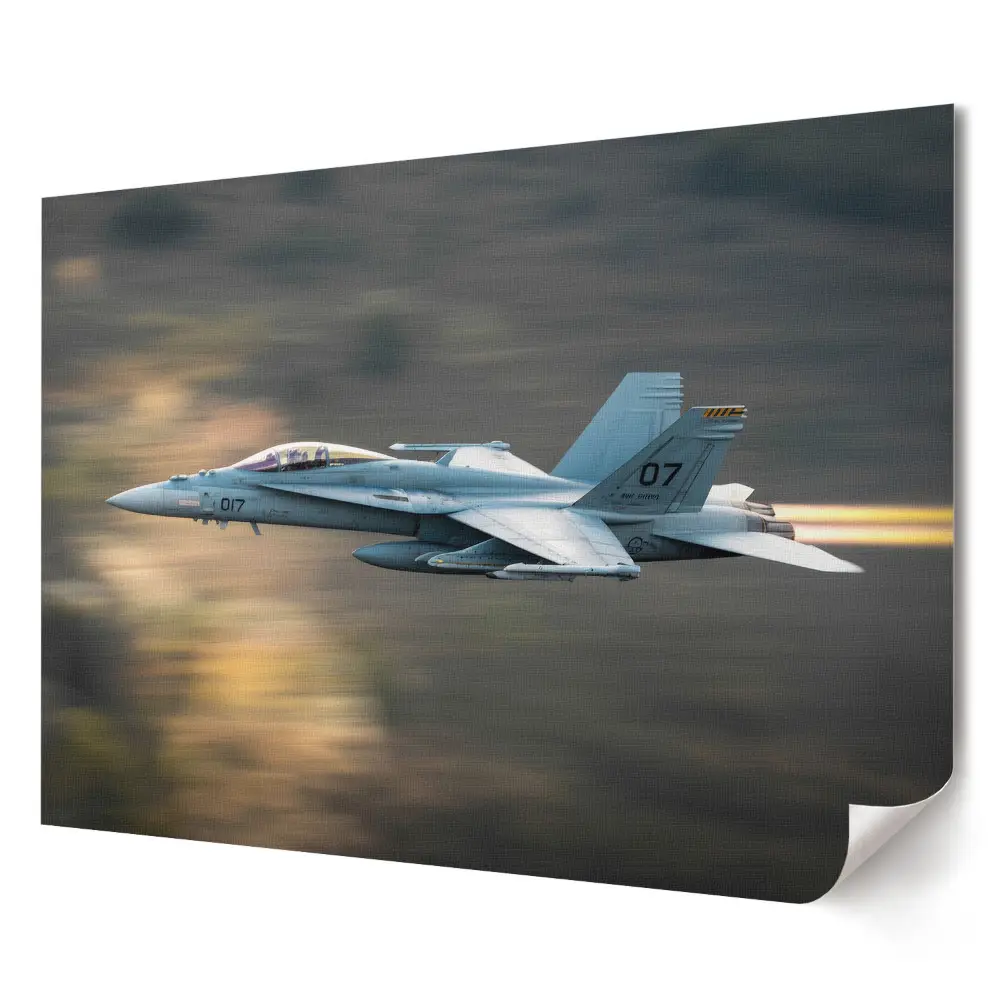 Tablou canvas modern Luptător în zbor supersonic