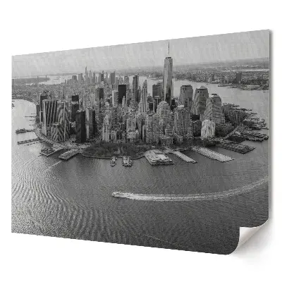 Poster de perete elegant New York în alb și negru