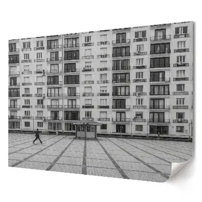 Poster de perete elegant cu peisaj urban cotidian