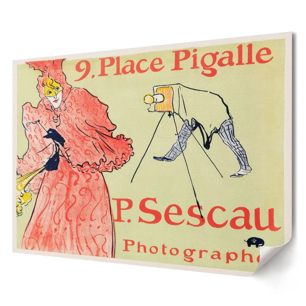 Poster de perete elegant cu fotografie creativă în Place Pigalle