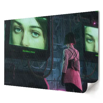 Tablou canvas modern Pierdut în lumea digitală