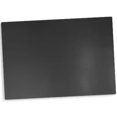 Covoraș negru din tablă pentru grătar formă dreptunghiulară 100x70 cm