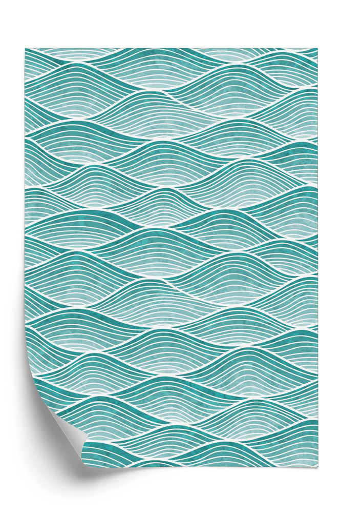 Tapet de perete Model ondulat