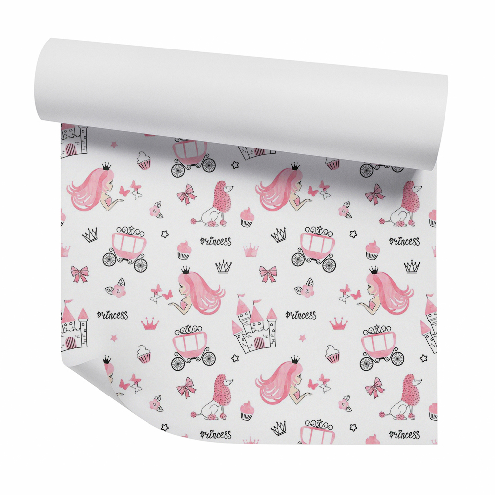 Tapet Elemente roz de poveste