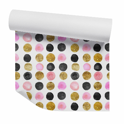 Tapet decorativ Puncte decorative colorate