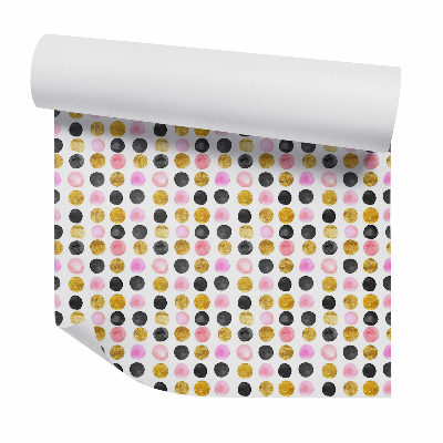 Tapet Puncte geometrice decorative colorate