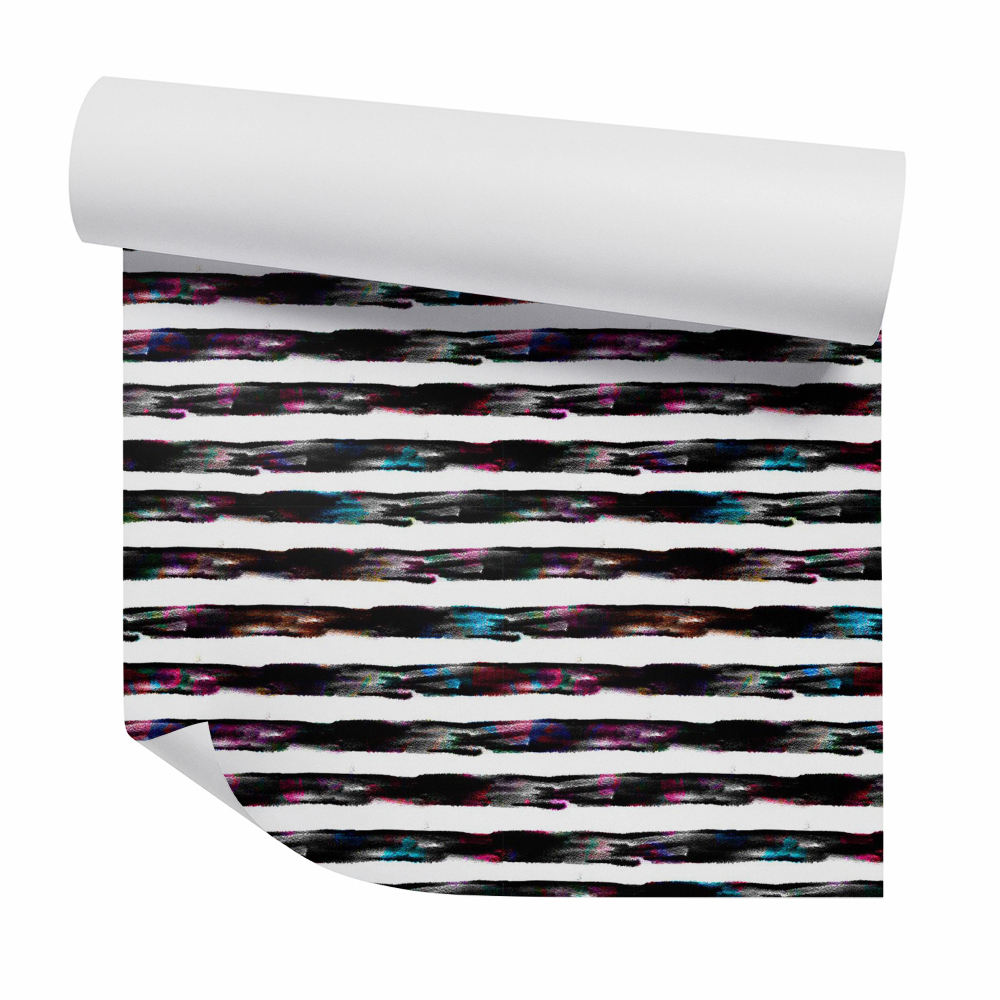 Tapet Dungi orizontale vopsite în negru