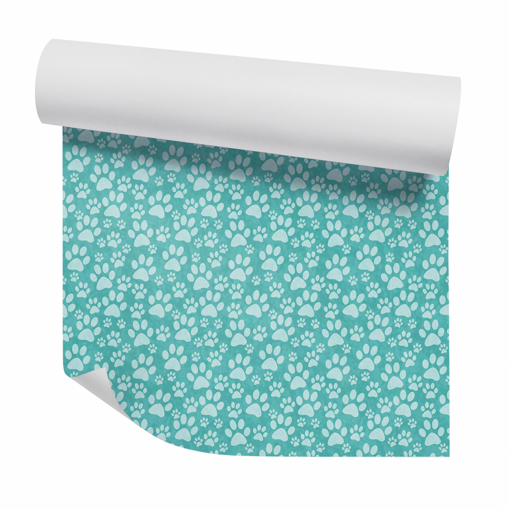 Tapet Reflecția verde a labelor de câine