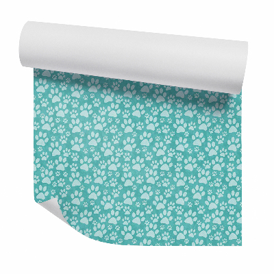 Tapet Reflecția verde a labelor de câine