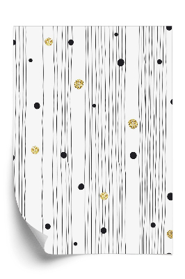 Tapet perete Abstracția liniilor verticale și a punctelor