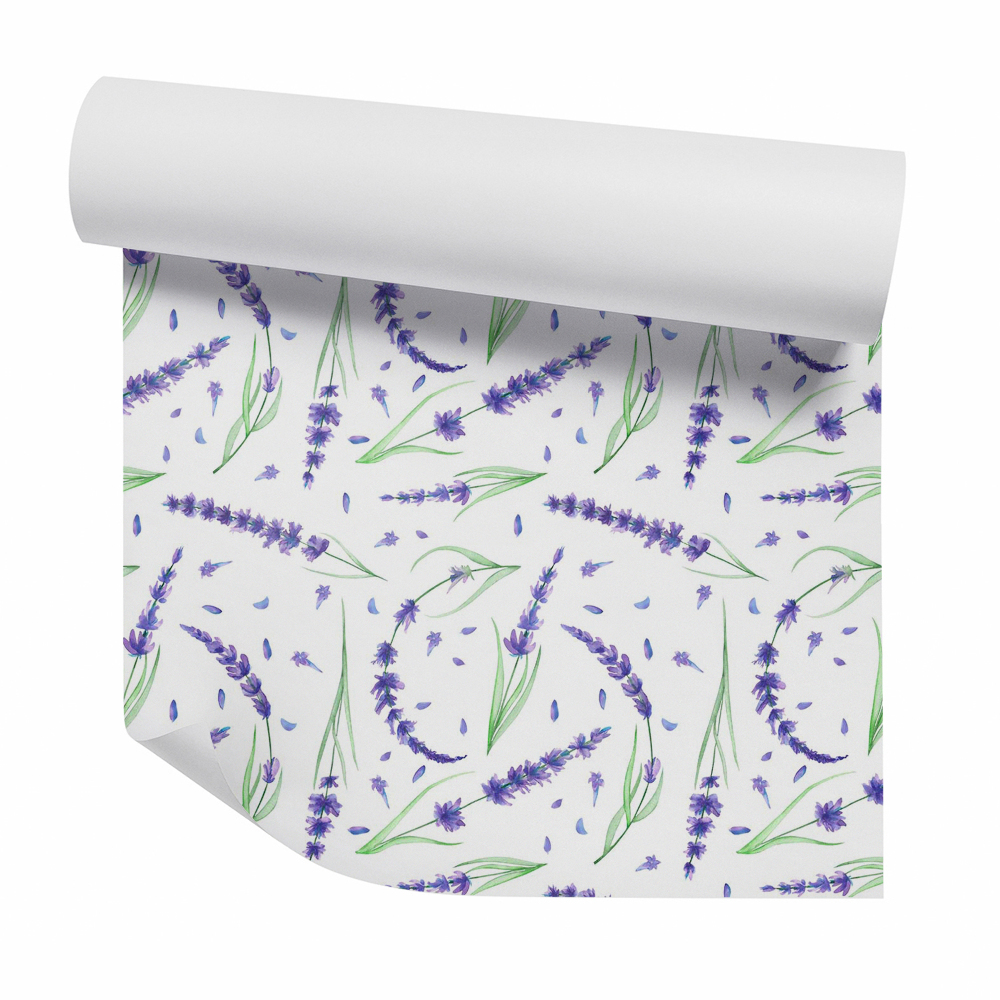 Tapet de perete Ramuri de lavandă franceză