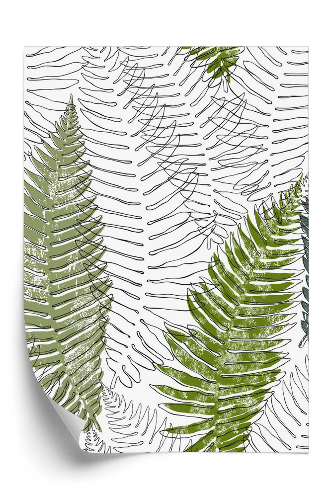 Tapet Frunze de ferigă