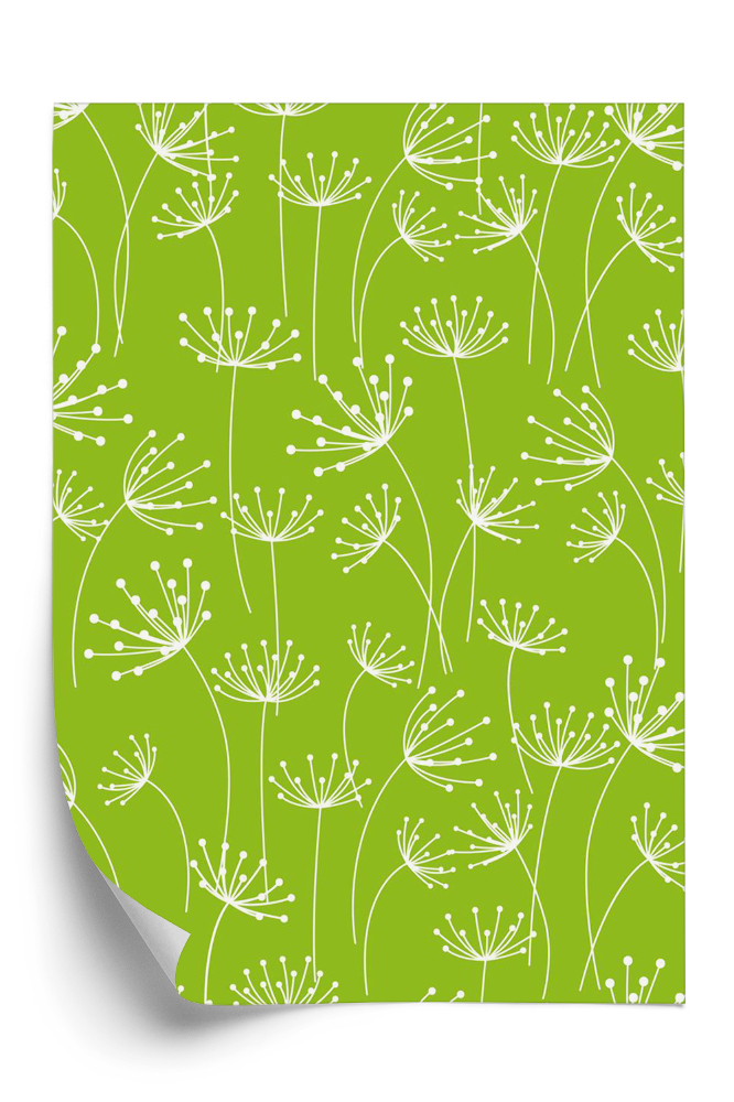 Tapet perete Model fără sudură cu flori ornamentale