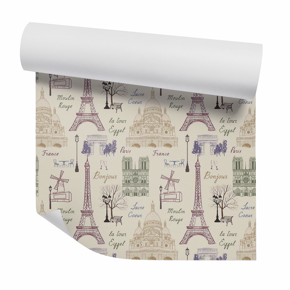 Tapet de perete Călătorește prin Europa