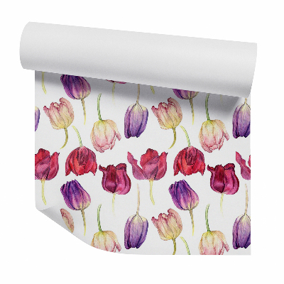 Tapet de perete Lalele decorative colorate