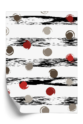 Tapet Model geometric de puncte și dungi