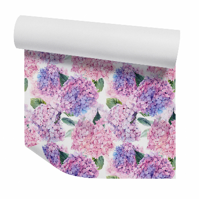 Tapet decorativ Acuarelă floare de hortensie