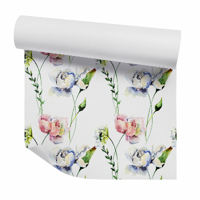 Tapet perete Abstracție decorativă florală