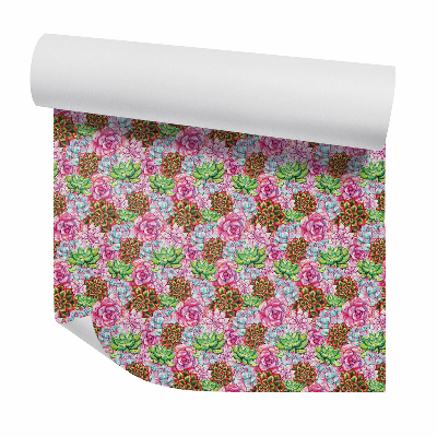 Tapet Flori abstracte expresive