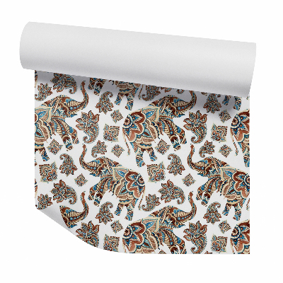 Tapet decorativ Modele decorative ale elefanților indieni