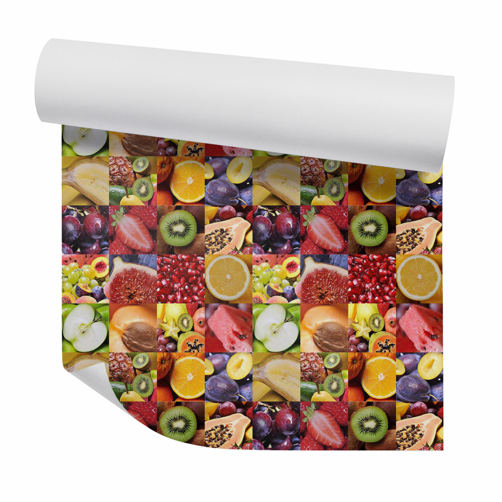 Tapet Fructe coapte în pătrate