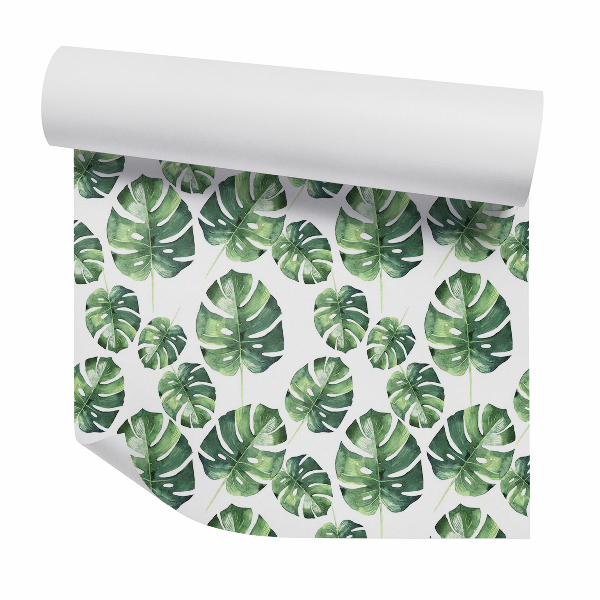 Tapet perete Frunze mari de Monstera