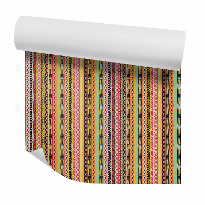 Tapet de perete Modele ornamentale colorate verticale