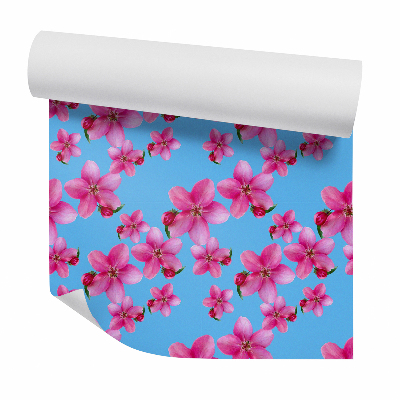 Tapet decorativ Flori roz
