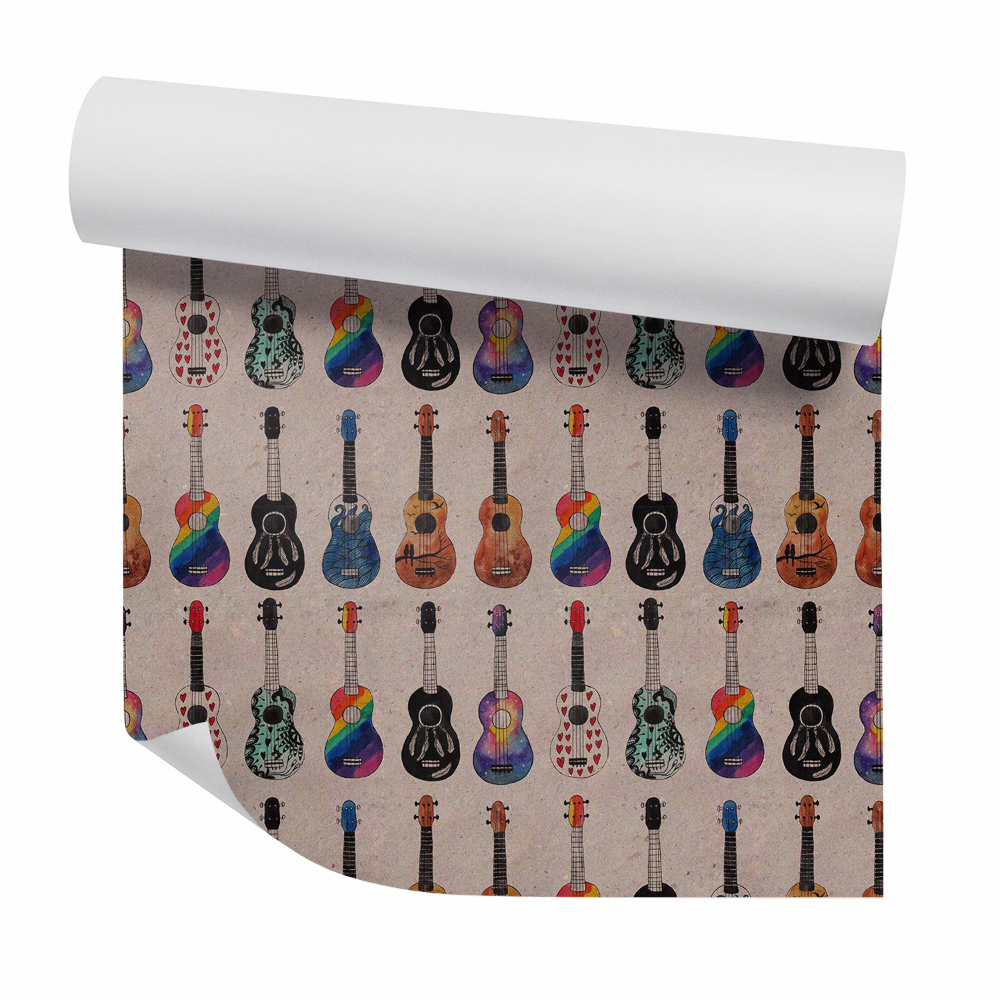 Tapet de perete Chitare decorative abstracte