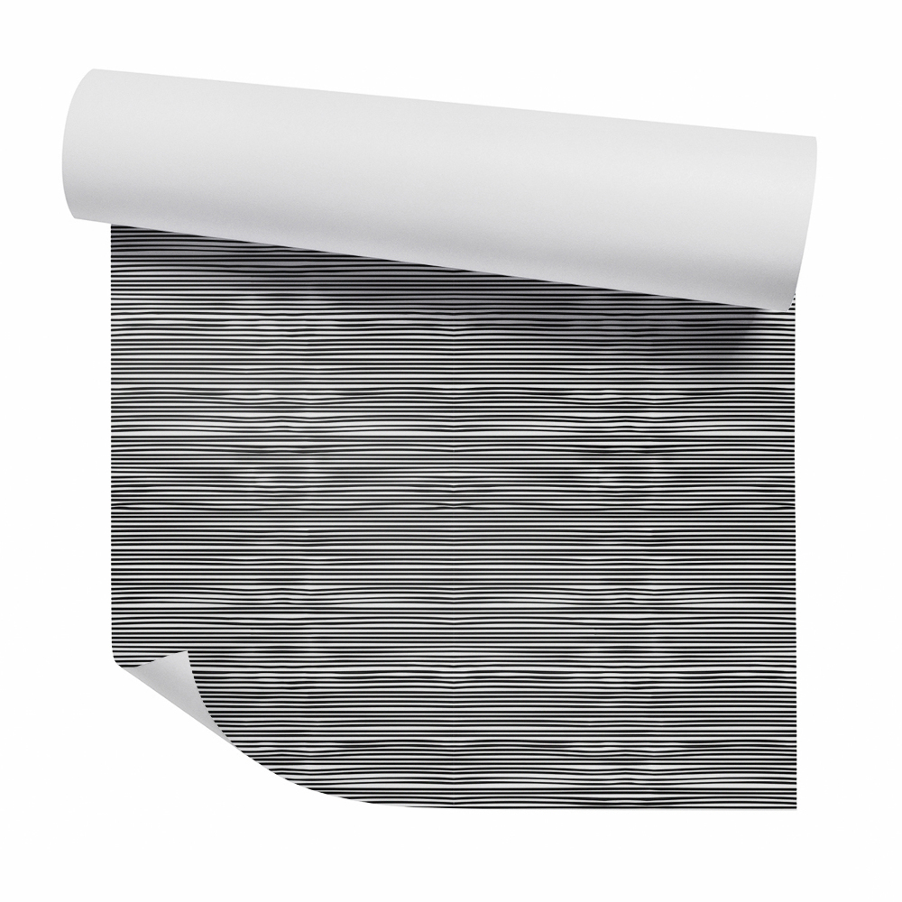 Tapet perete Model negru orizontal dens