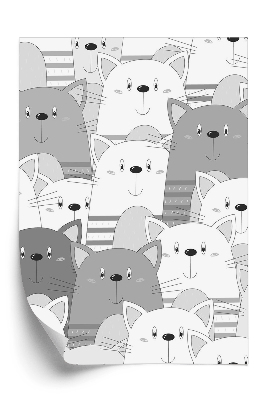 Tapet perete Pisicuțe dulci