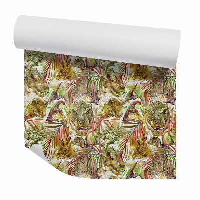 Tapet decorativ Abstracție realistă a dinozaurilor