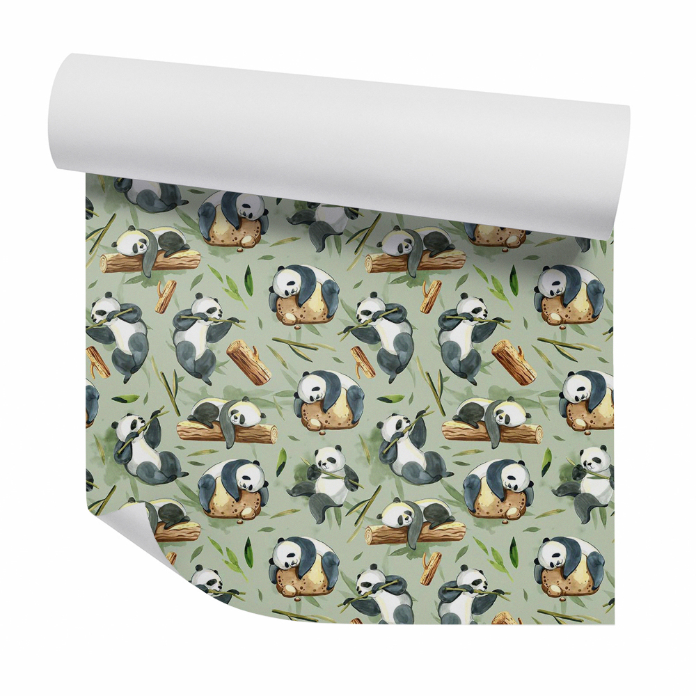 Tapet perete Panda drăguț decorativ