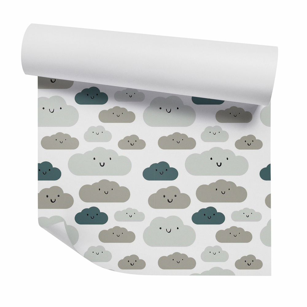 Tapet decorativ nori fericiți