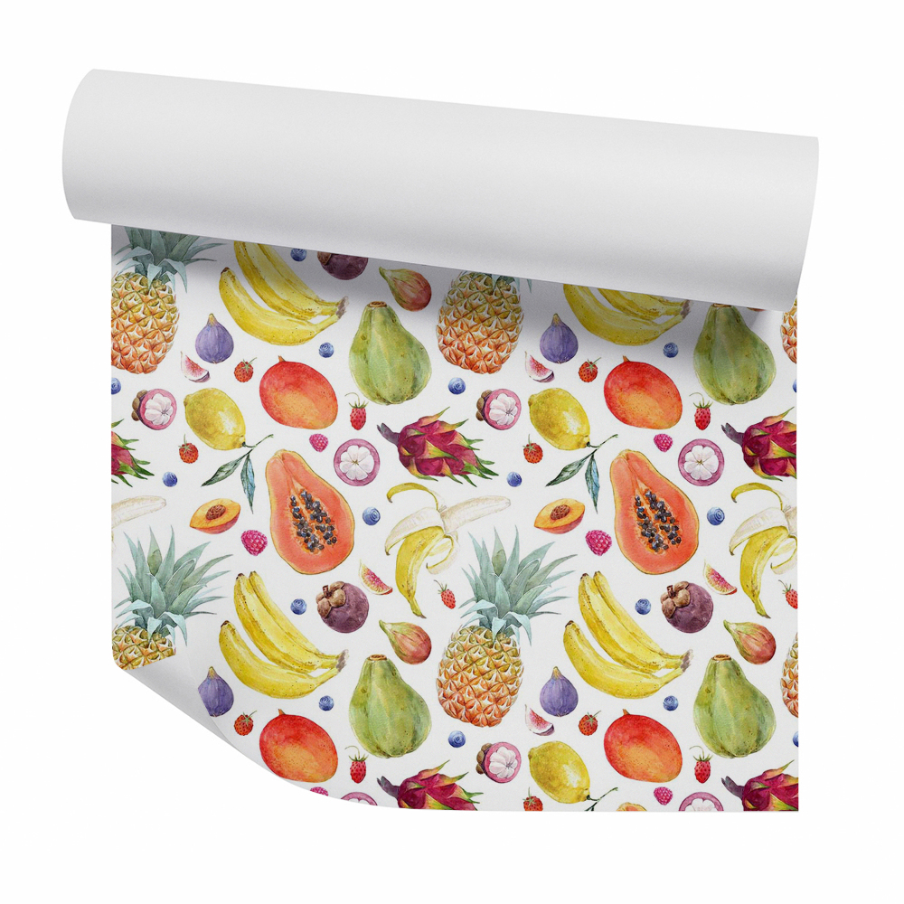 Tapet de perete Banane cu fructe exotice