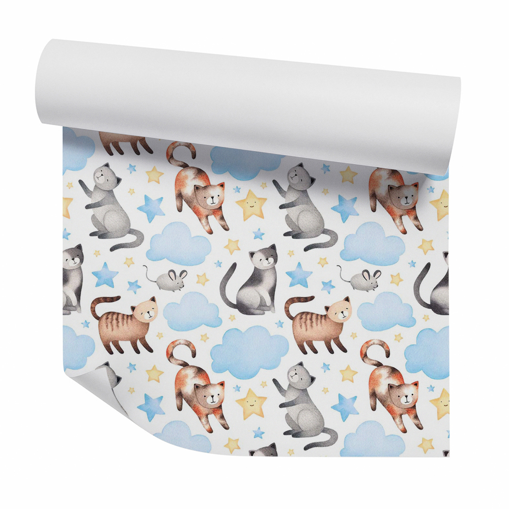 Tapet de perete Pisici care se joacă în nori
