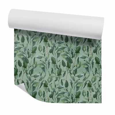 Tapet perete Frunze verzi model dens