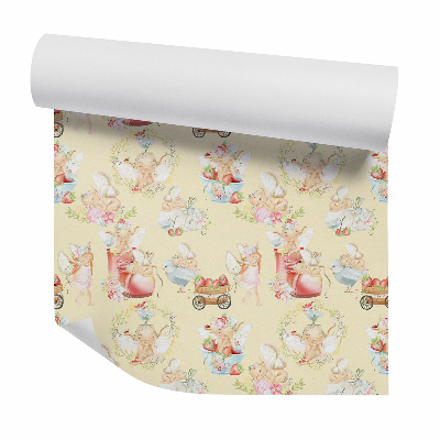 Tapet perete Modele de basm adorabile de elfi mici