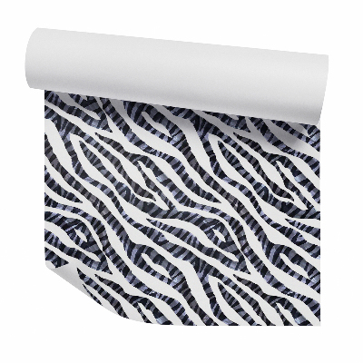 Tapet de perete Model safari cu dungi de zebră