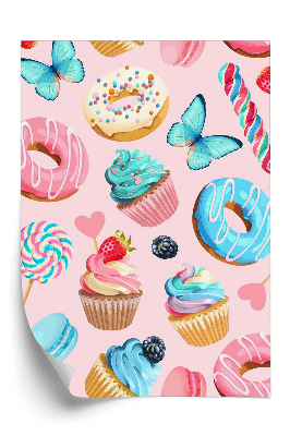 Tapet Dulciuri fluture