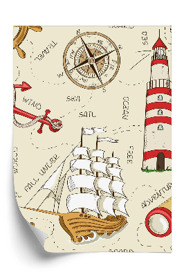 Tapet decorativ Icoanele farului navei nautice