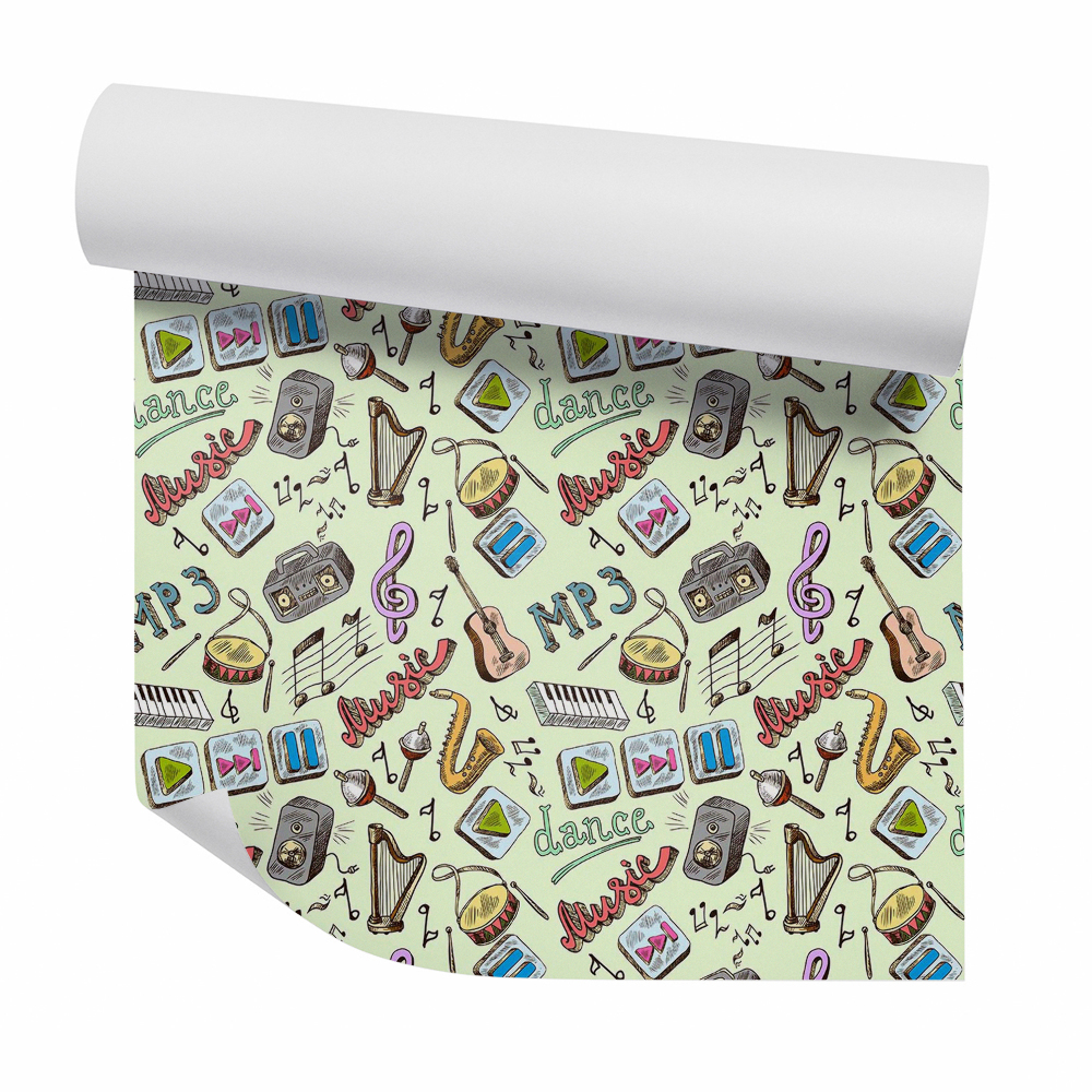 Tapet perete Instrumente muzicale tablouri decorative