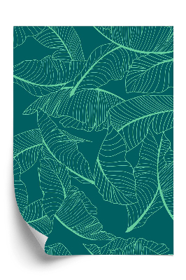 Tapet Model fără sudură cu frunze de palmier