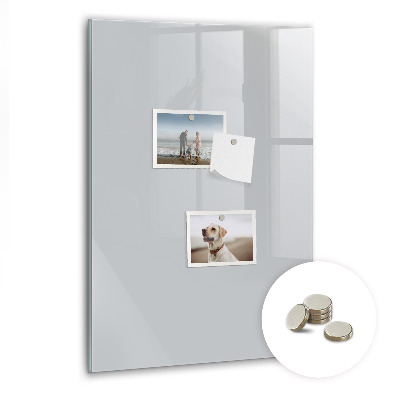 Tablă magnetică perete Culoare gri deschis